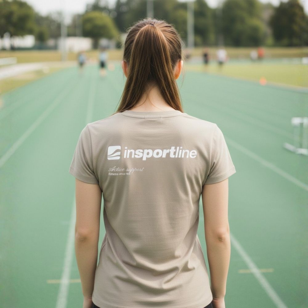 inSPORTline Signature T-skjorte dame – sporty mocca