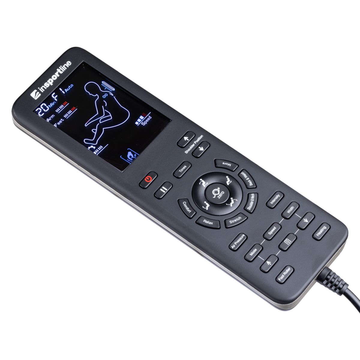 Massasjestol iSPORTline Carlita - Sort