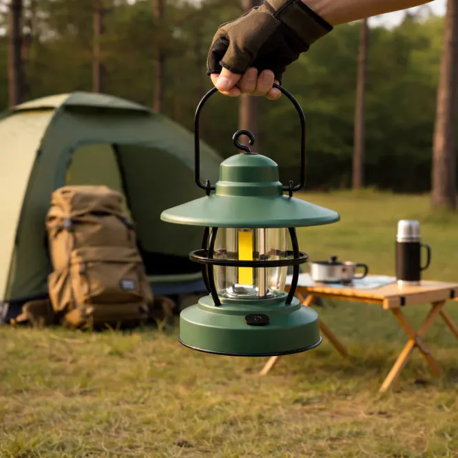 Hovedbilde LED campinglampe med krok 3W