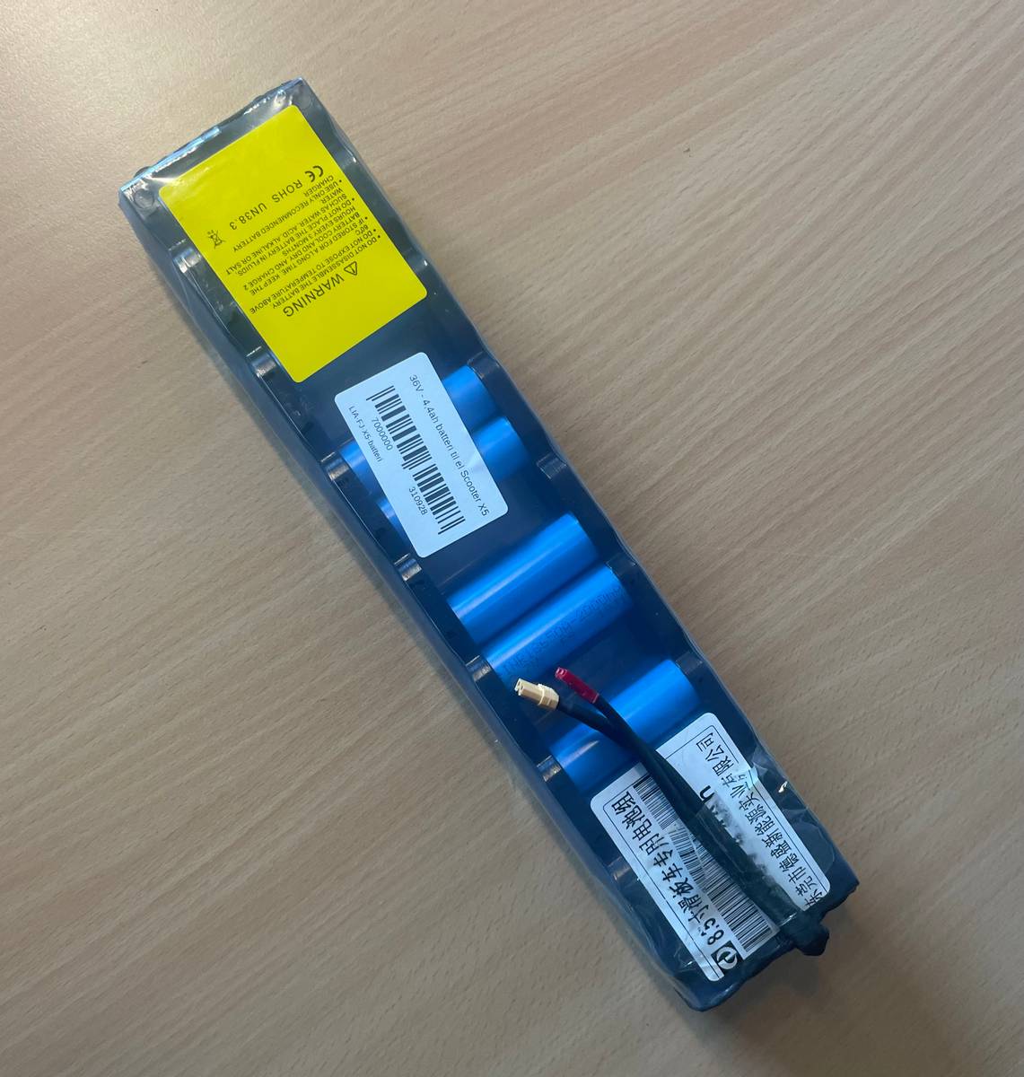 36V - 4,4ah batteri til el Scooter X5