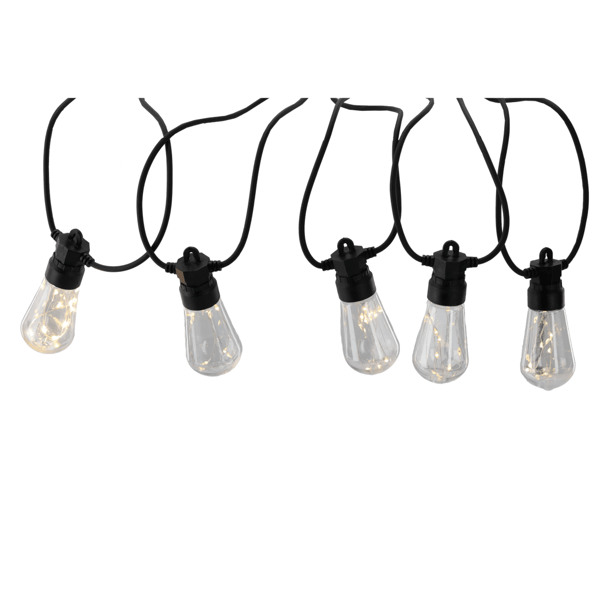 Lysslynge 20 m 20 LED - stemning ute