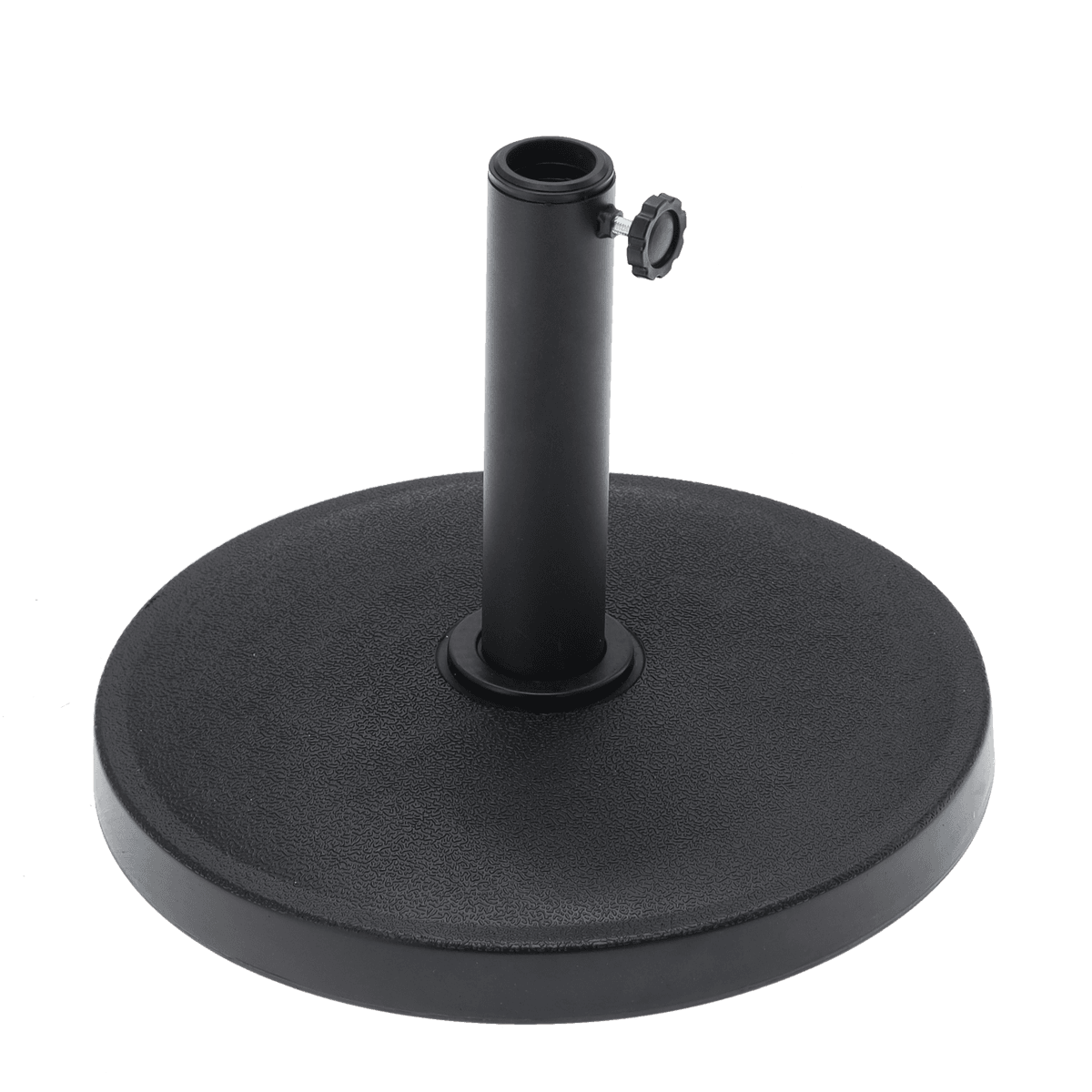 Parasollfot betong 12 kg - svart