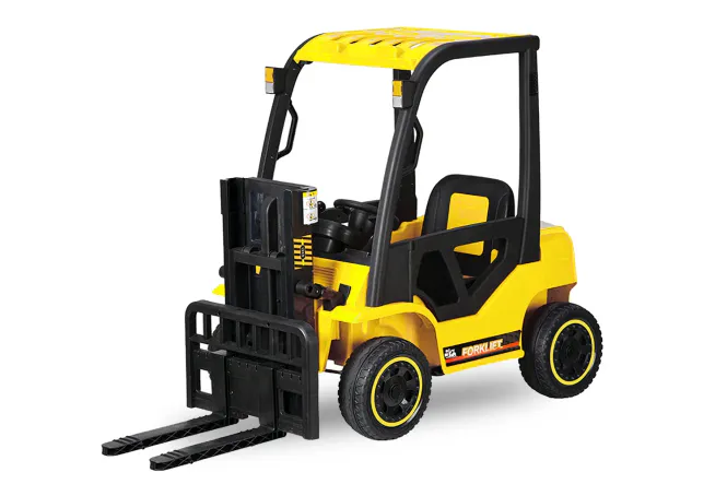 Hovedbilde Elektrisk gaffeltruck for barn 12V 90W – gul