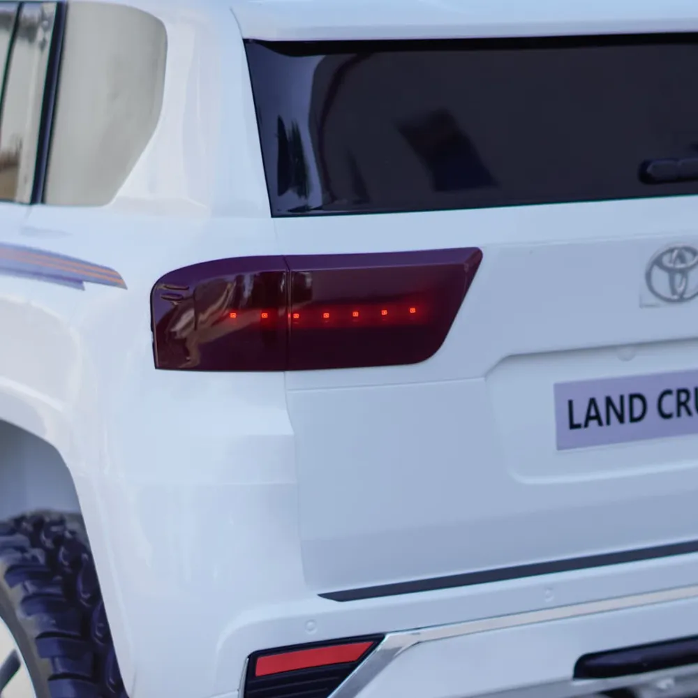 Toyota Land Cruiser elektrisk barnebil – 2 seter, 12V, 140W - 2-6år