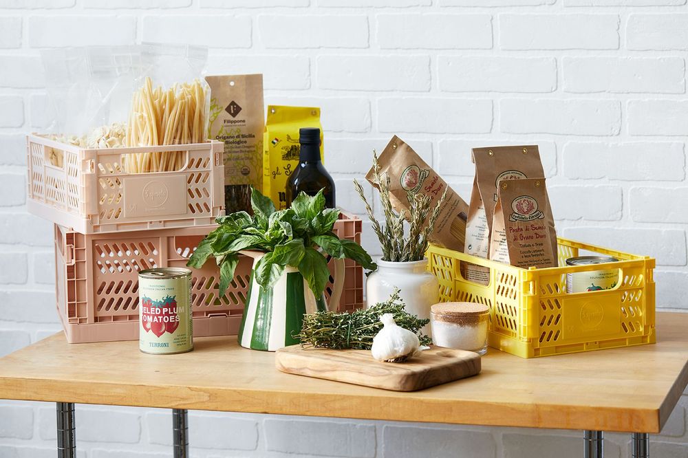 3 Sprouts sammenleggbar kasse - fargevalg