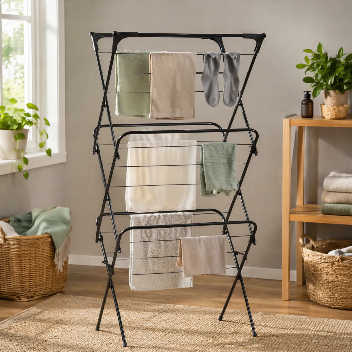 Tørkestativ Camilla 14 m kapasitet