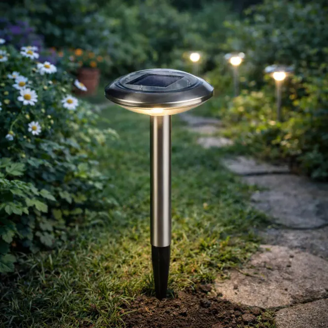 Hovedbilde Led hagebelysning - 3 LED lys i topp