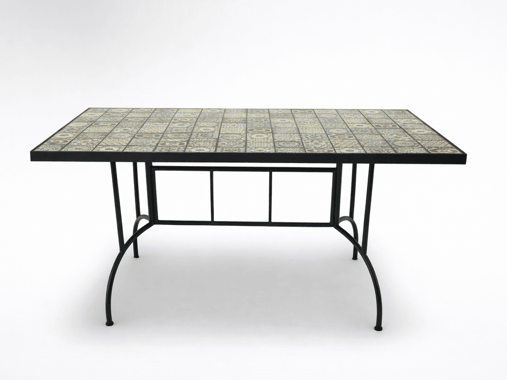 Mosaikk hagebord - 150 × 80 × 74 cm