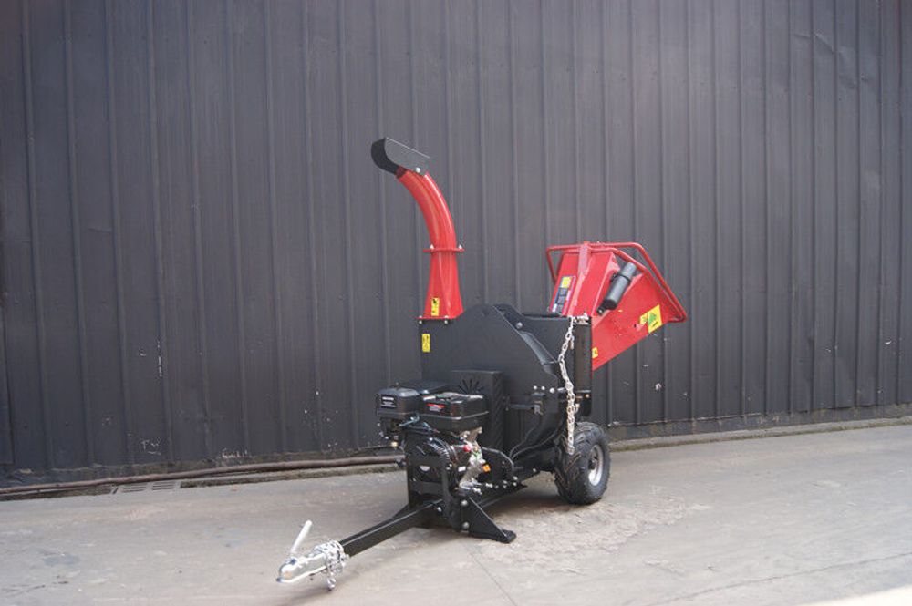 15HP fliskutter med hydraulisk mating el-start