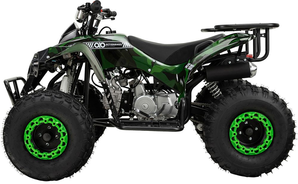 Barne ATV Midi - S-10 125 cc - elstart Kamo Metallic