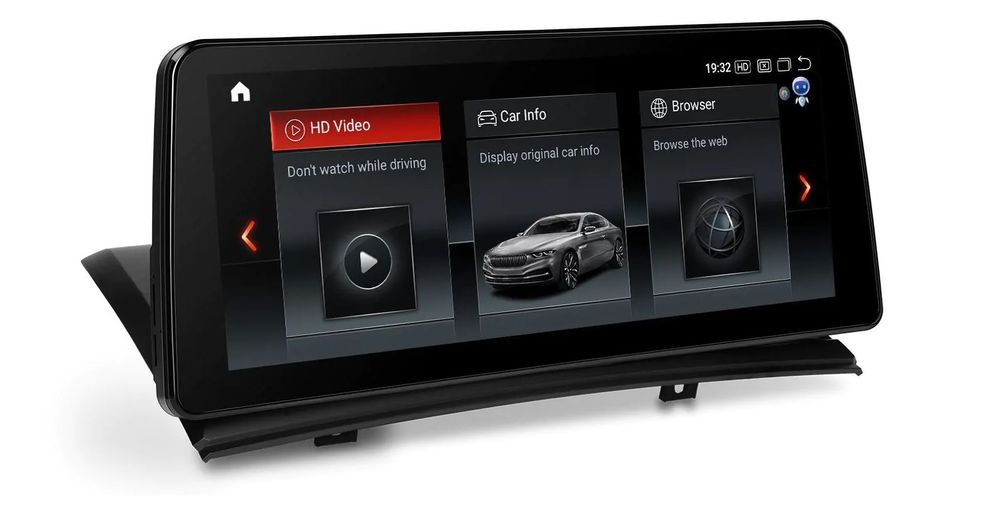 Bilstereo - BMW X3 - E83 - iDive - CarPlay - Android - 12,3