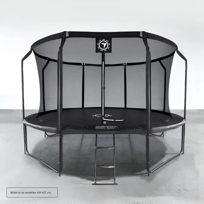 Hovedbilde FitNord AIR Trampoline 366 cm med sikkerhetsnett