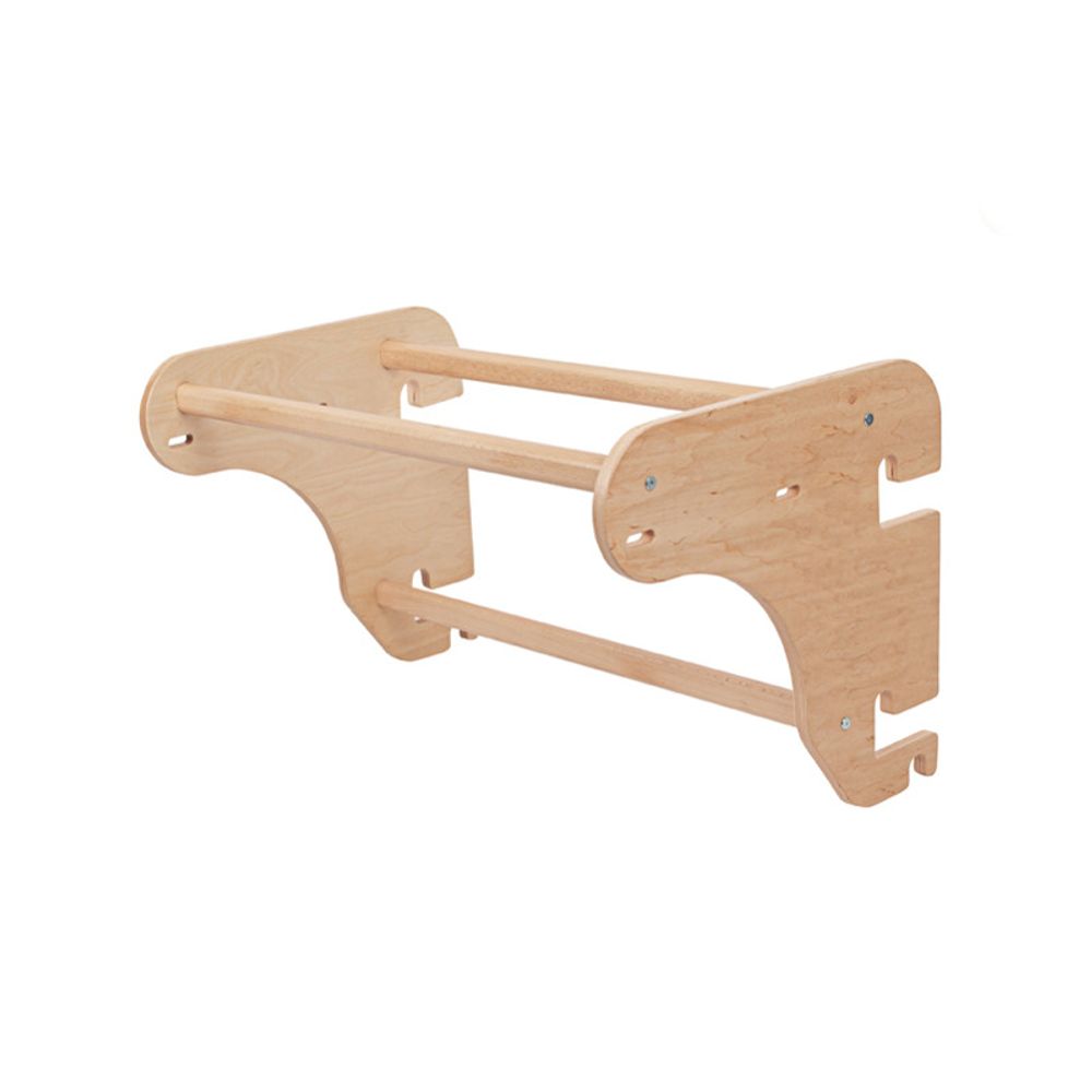 RIbbevegg Steadyline 200x80cm - med pull up bar og hull for ring