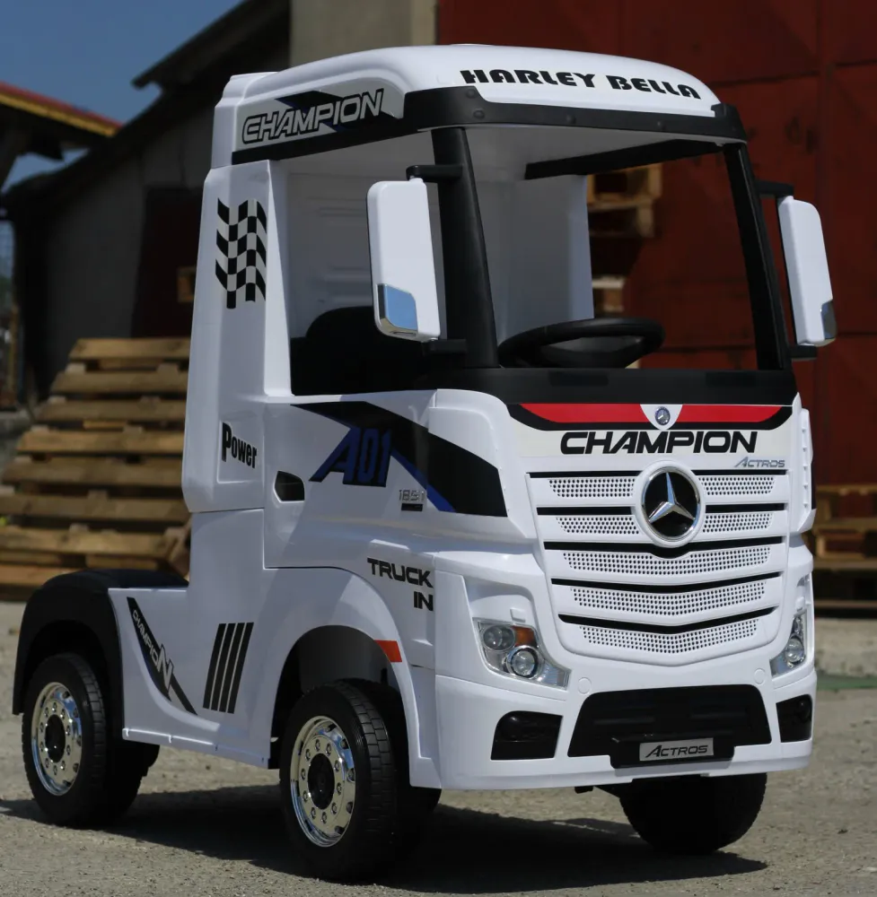 Mercedes Actros 4x4 elektrisk lastebil for barn 190W