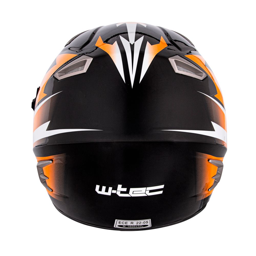 W-TEC Dualsport MC-hjelm Gul/Blå – Sikker og komfortabel