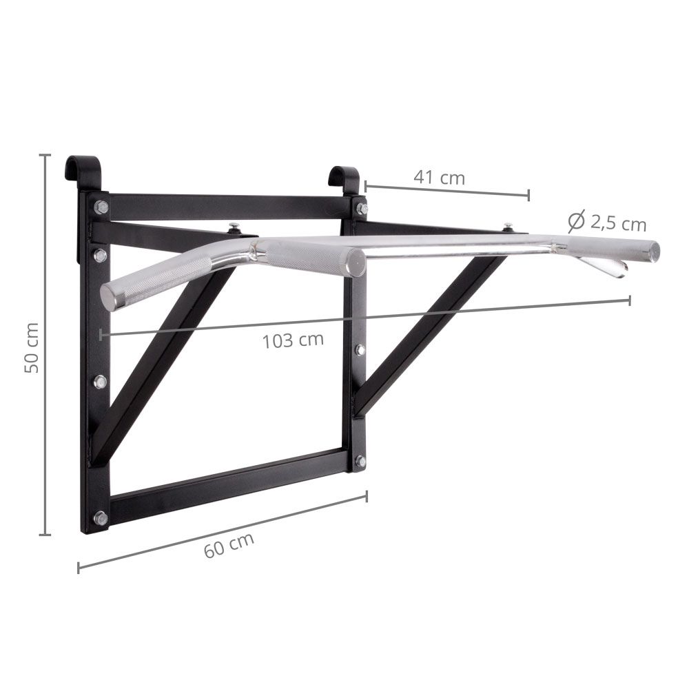  Veggmontert Pull-Up Bar