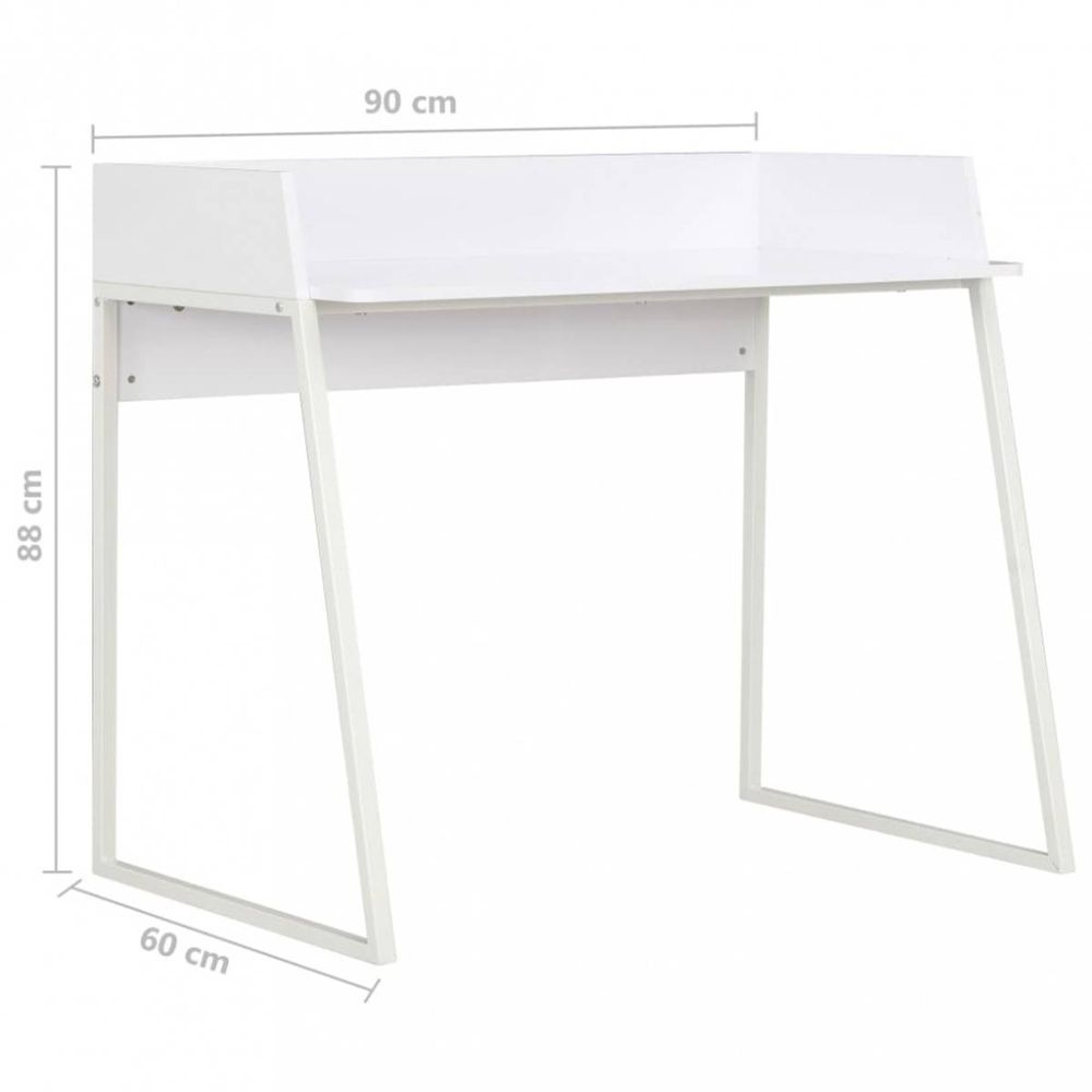 Demo - Skrivebord 90x60x88 cm - Hvit