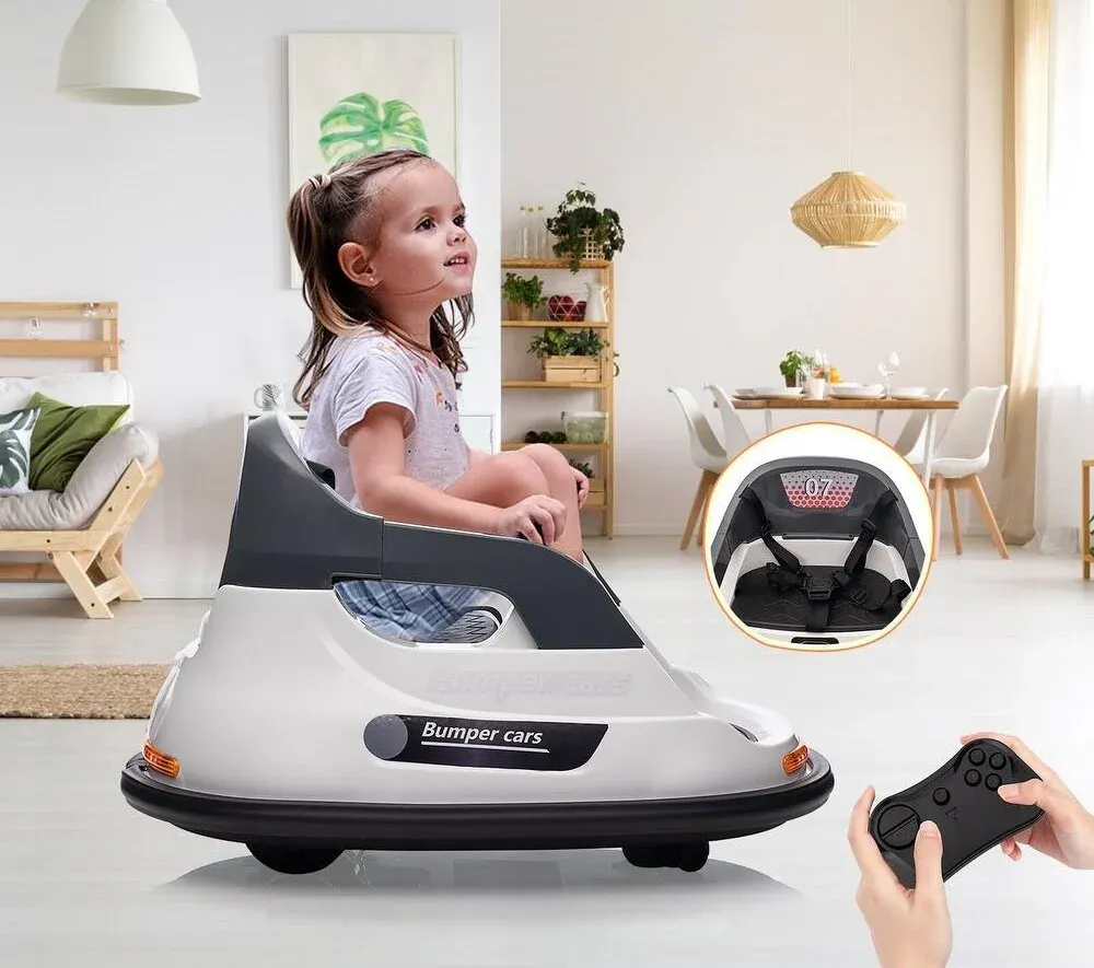 Elektrisk Bumper Car for Barn – 12V 70W
