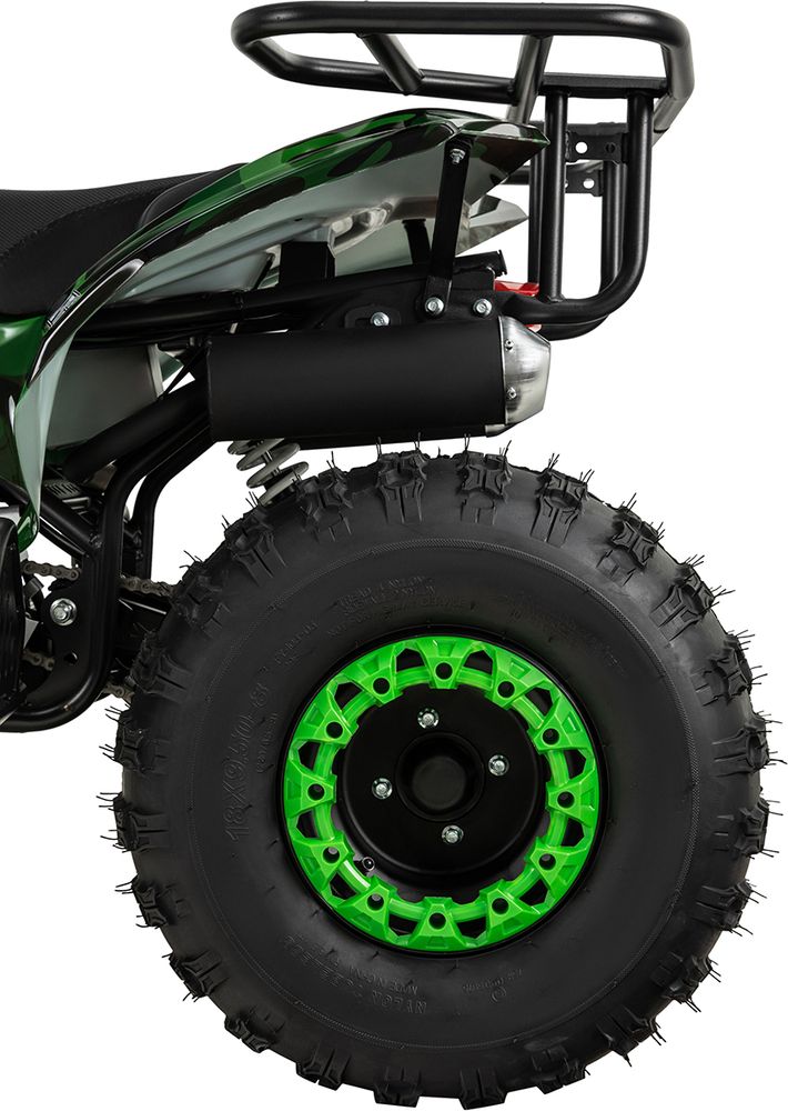 Barne ATV Midi - S-10 125 cc - elstart Kamo Metallic