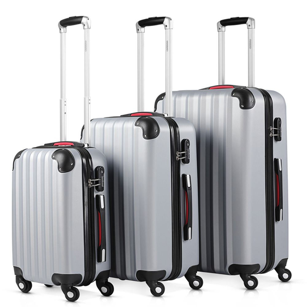 Koffert sett Baseline 3 stk ABS - fargevalg