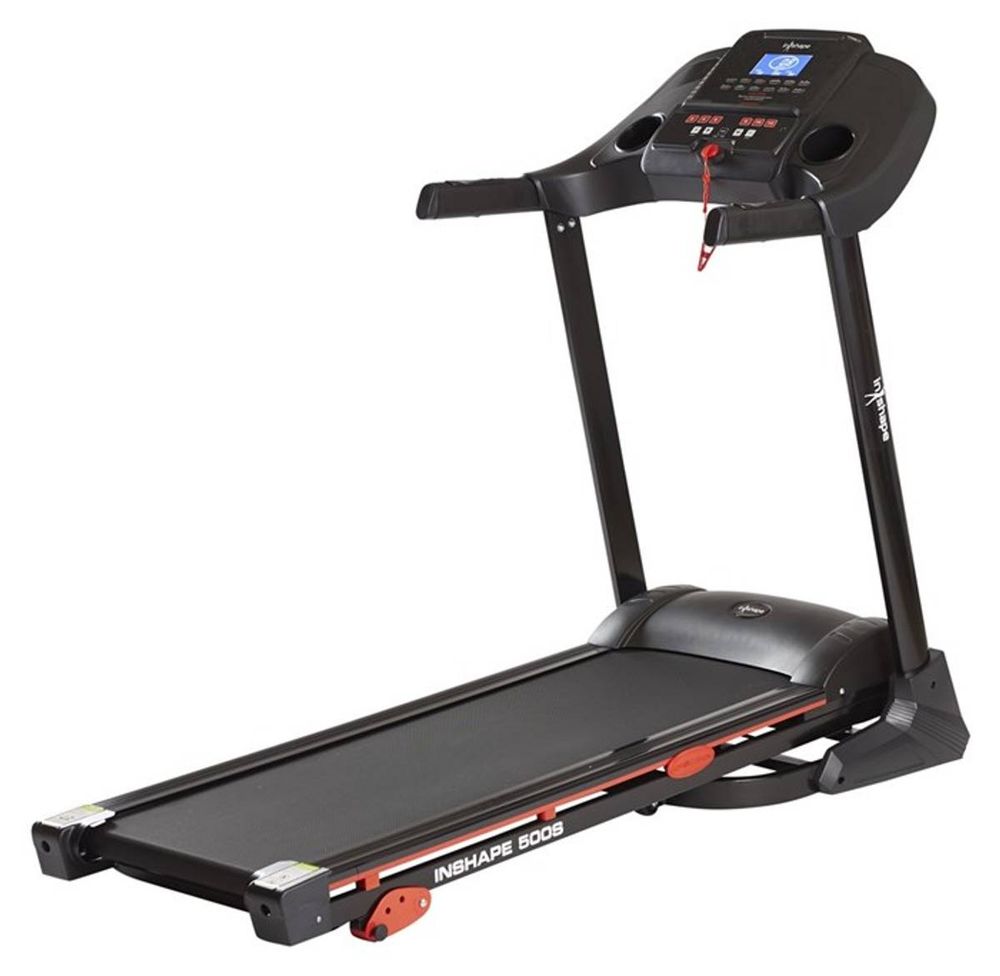 Tredemølle med LCD Skjerm - Hastighet 0,8-16km/t - InShape