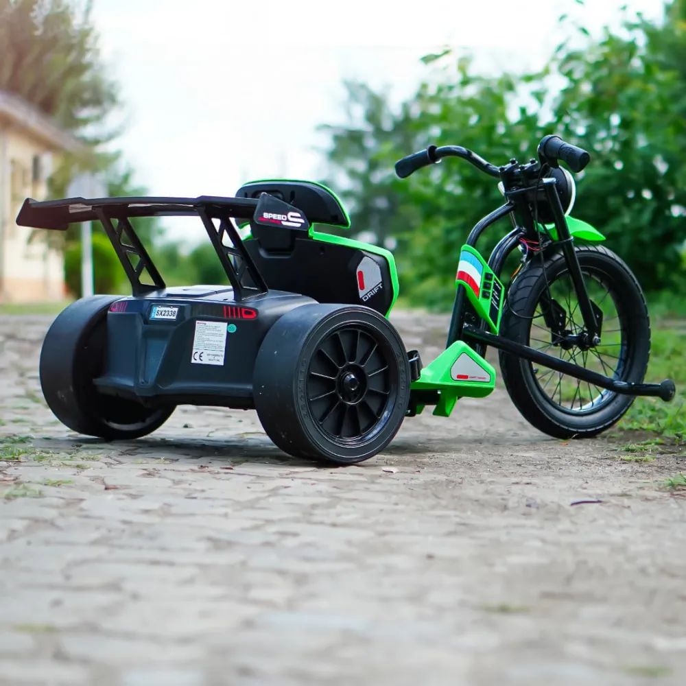 Drift-Trike Motorsykkel 500W 24V - 5-12 år