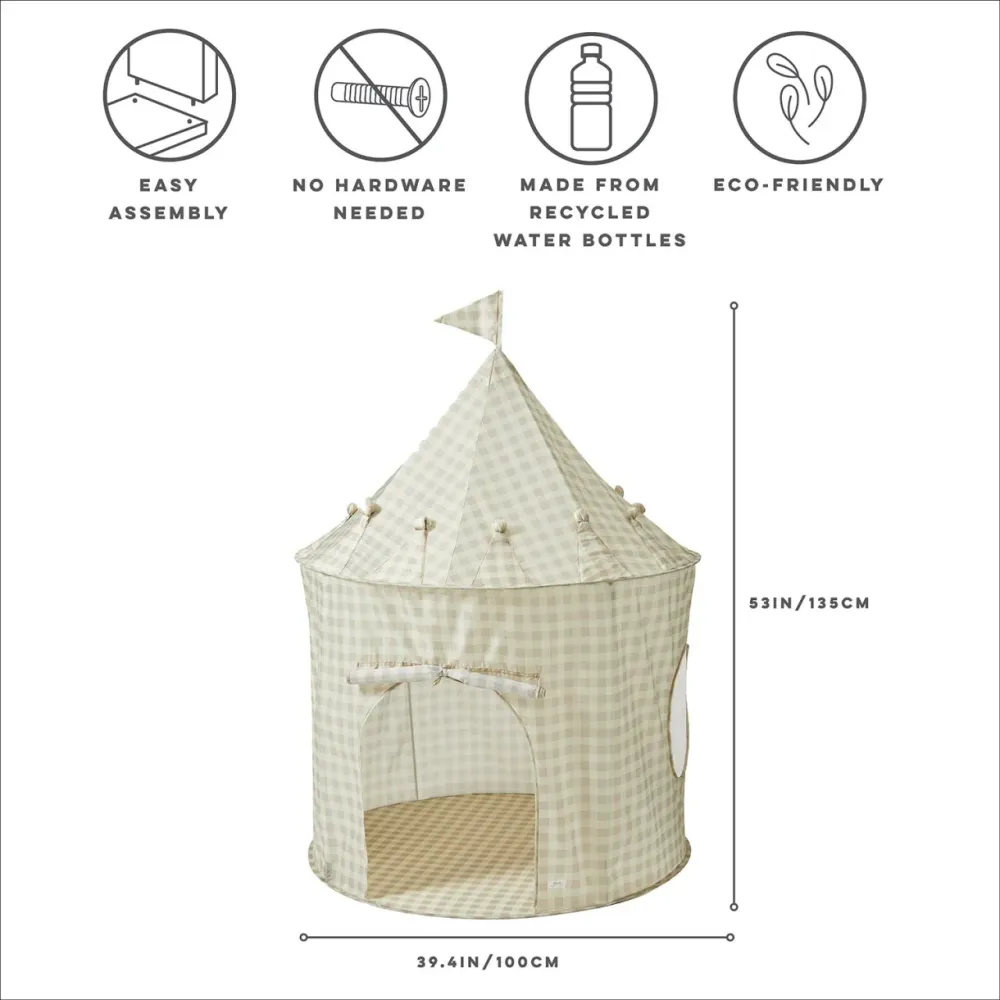 3 Sprouts Gingham leketelt - fargevalg