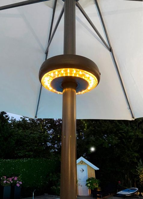 Hovedbilde Parasoll lampe med av/på-knapp