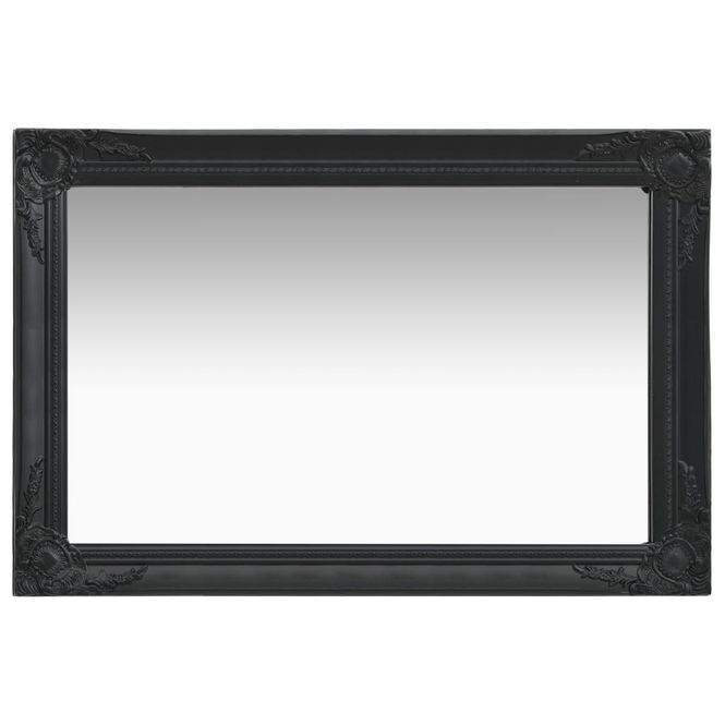 Hovedbilde Veggspeil barokkstil 60x40 cm - sort