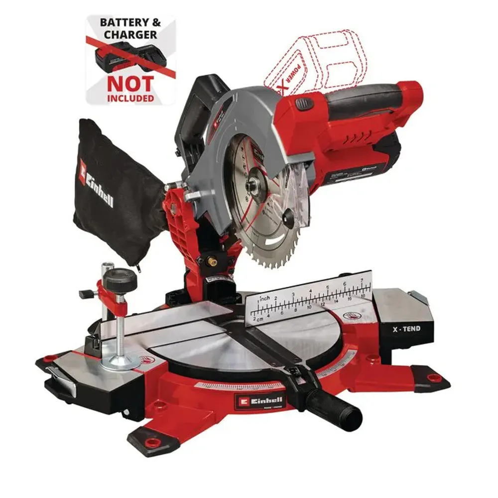 Einhell batteridrevet kapp-/gjæringssag TE-MS 18/210 Li – Solo