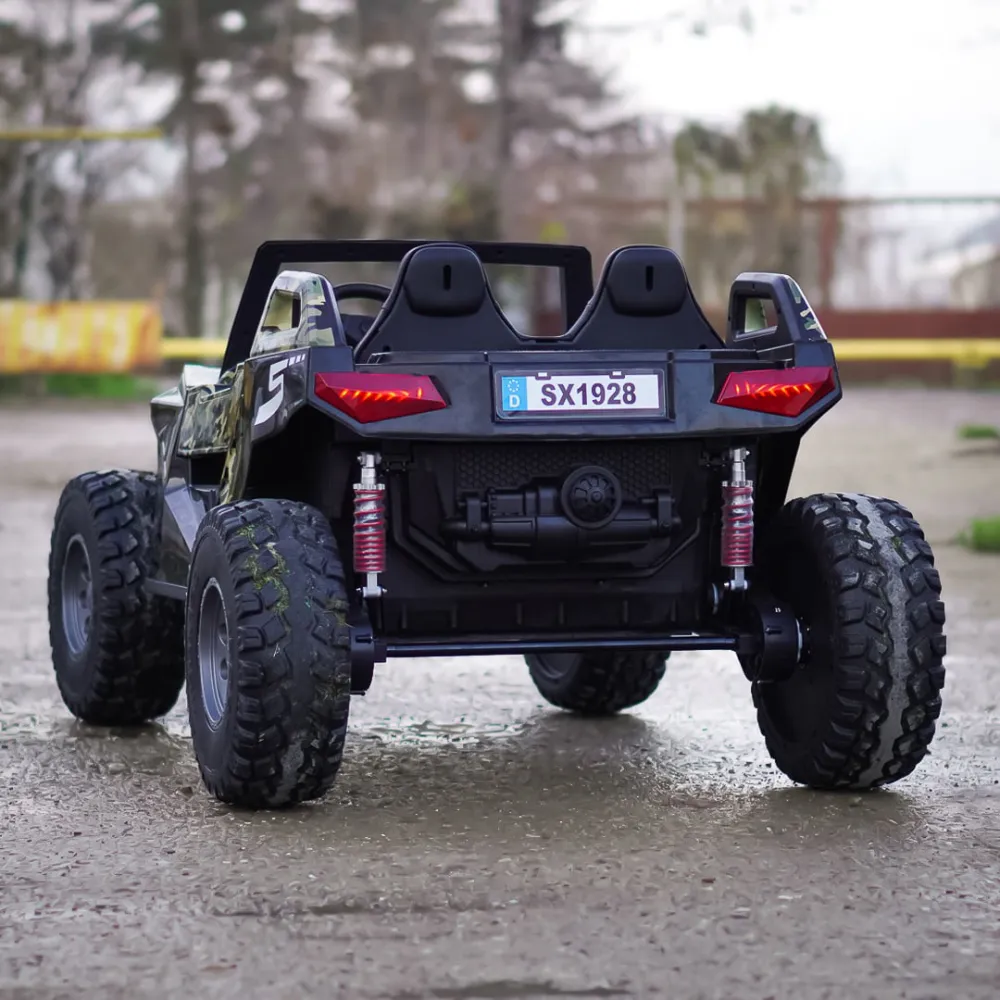 XXL Elektrisk buggy - 3-12år - 500W - 24V - 14Ah