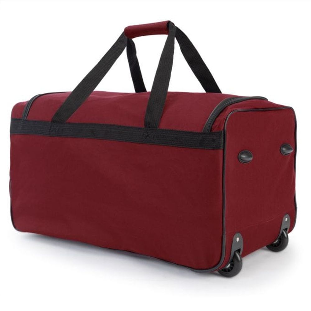 Reisebag med hjul 85L - rød