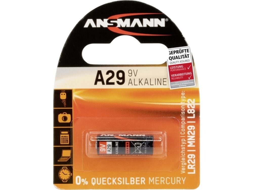 B-vare Alkaline 9V A29