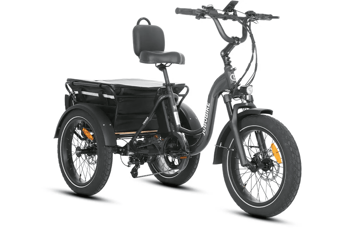 Triker elektrisk fatbike 3hjulssykkel - 85NM - Differensial