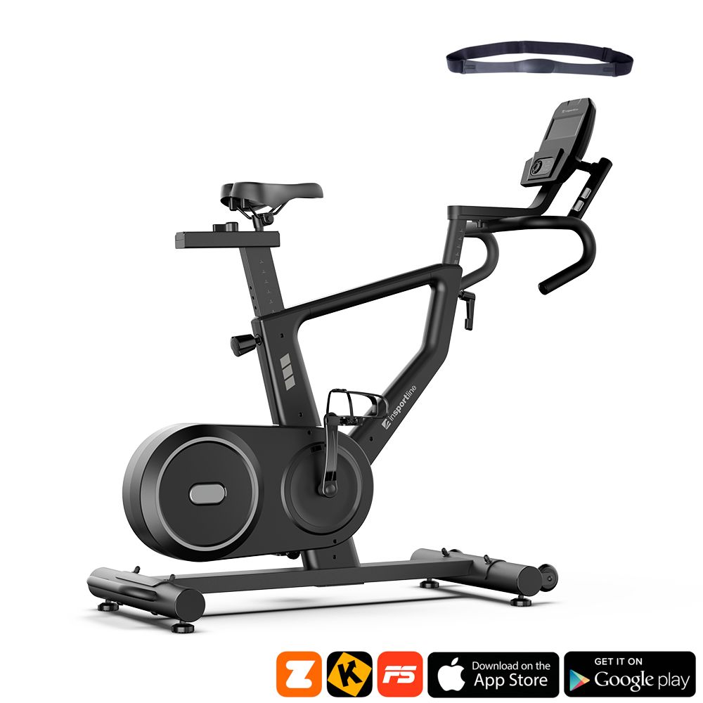 Spinningsykkel med App-Støtte inSPORTline ZenRoute 250