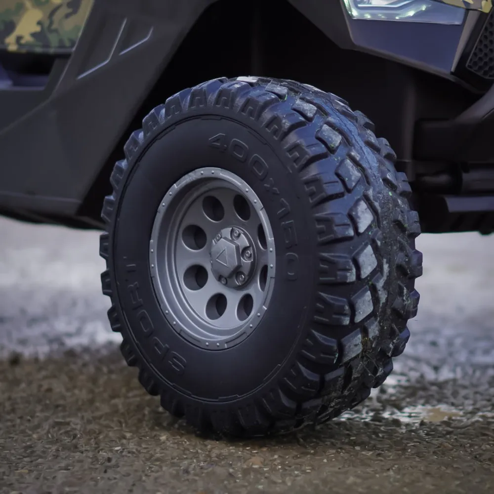XXL Elektrisk buggy - 3-12år - 500W - 24V - 14Ah