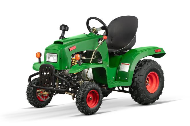 Hovedbilde Nitro Motors 110cc barnetraktor med tilhenger el-start