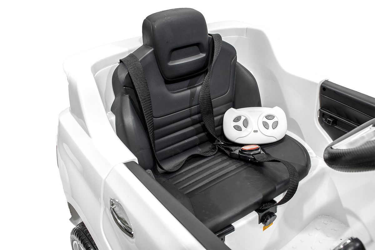 Mercedes ML350 barnebil 12V med fjernkontroll, LED-lys og radio