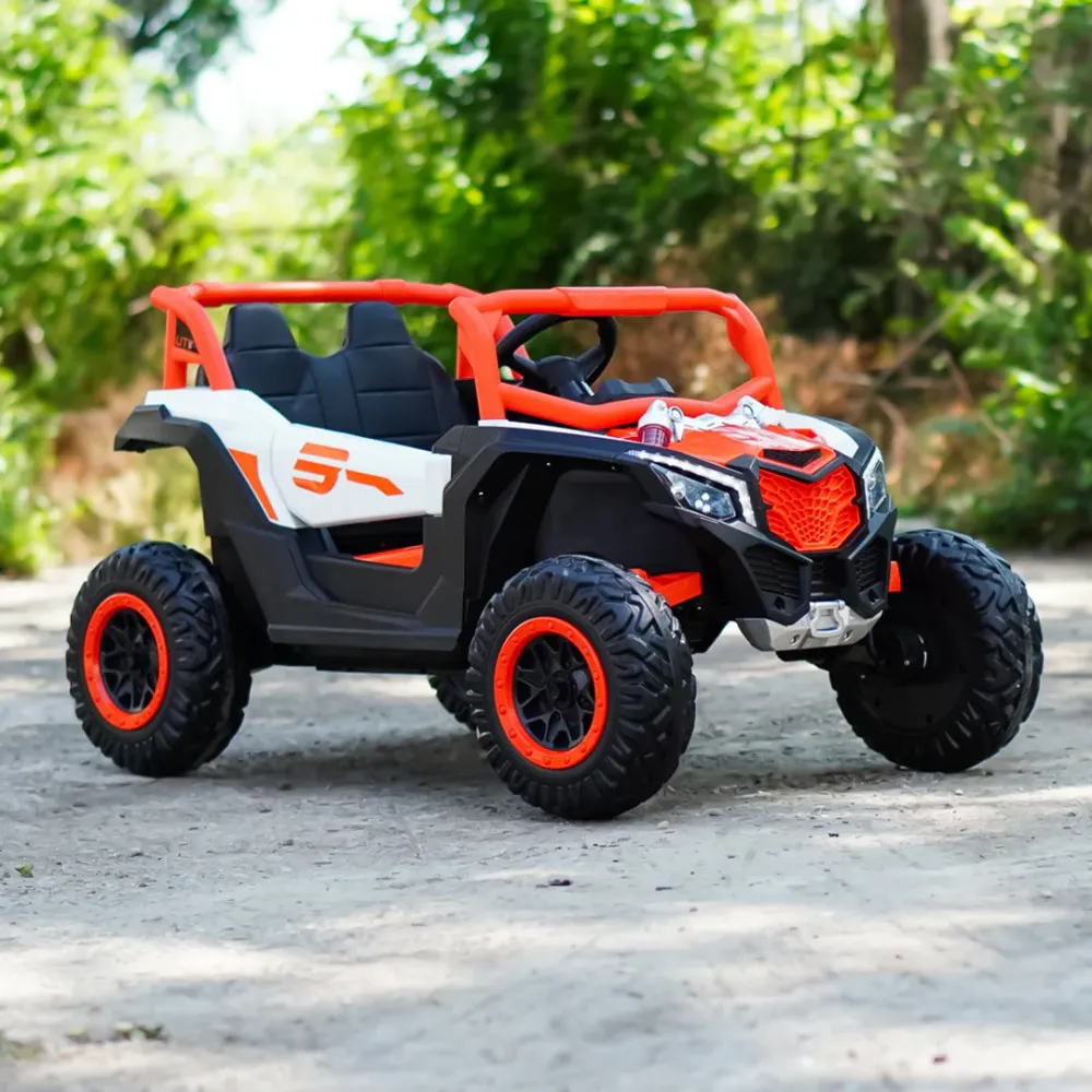 Warrior UTV for barn 2-6 år 4x4 oransje - 12V