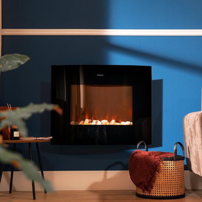 Hovedbilde Elektrisk peis med moderne design og Wi-Fi