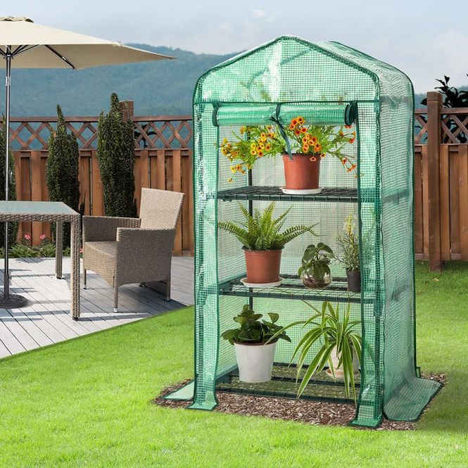 Hovedbilde Planteveksthus 126x49x69 cm - kompakt drivhus