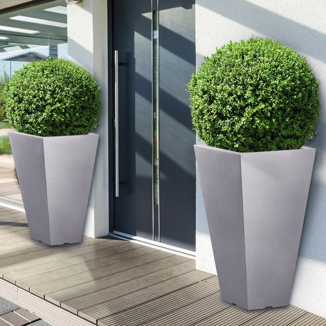 Hovedbilde Blomsterpotte Capri Taupe - 55x35x35 cm