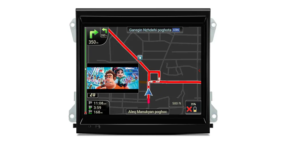 Porsche Cayenne Android 14 Bilradio | DAB+ | 4GB+64GB