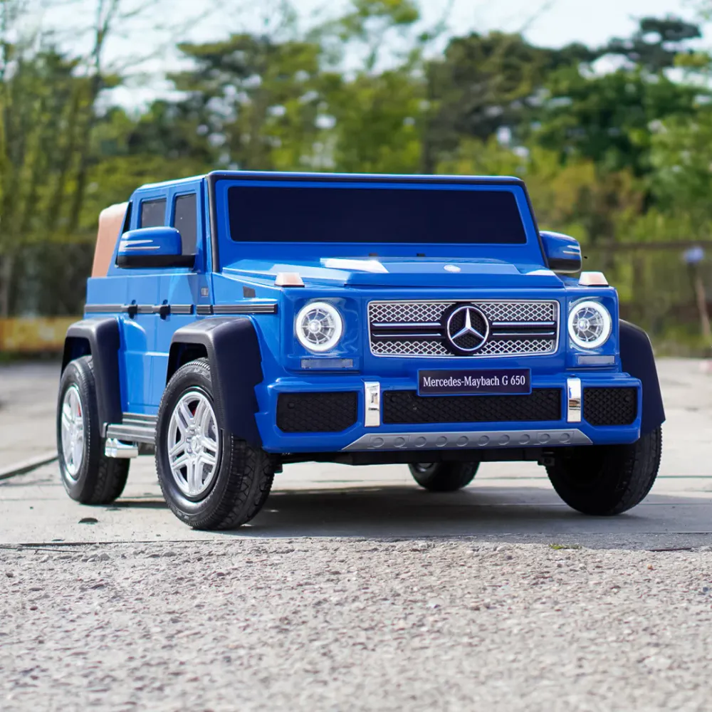 Elektrisk bil Mercedes G650 Maybach XXL 24 V - 5–14 år - blå