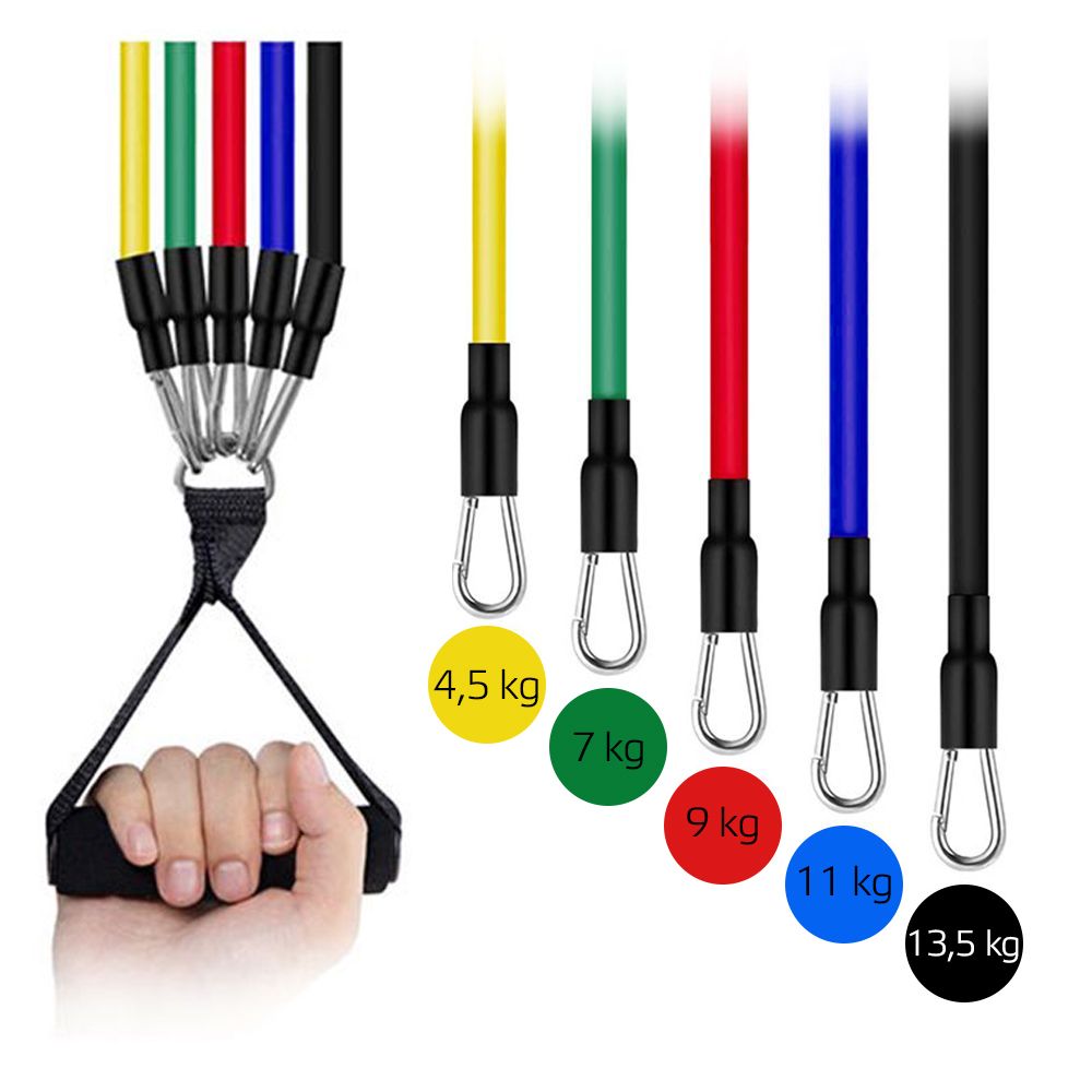 Justerbare Treningsstrikker inSPORTline Morpo Tubes