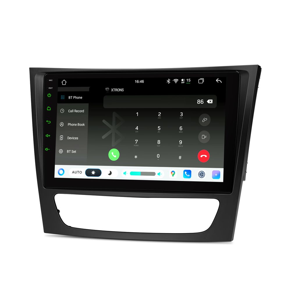 Mercedes E-klasse W211 CLS W219 9 tommer Android 14