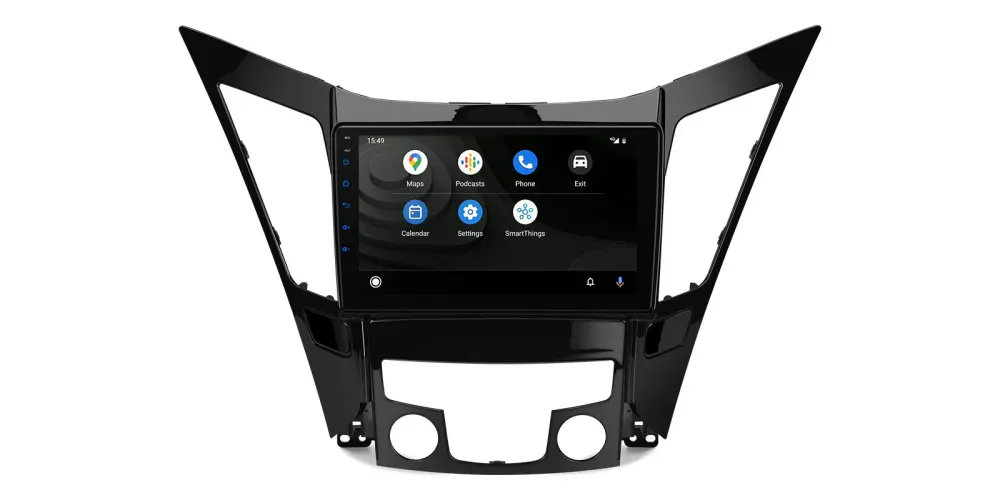 Hyundai Sonata DAB+ bilstereo Android 12 CarAutoPlay 9