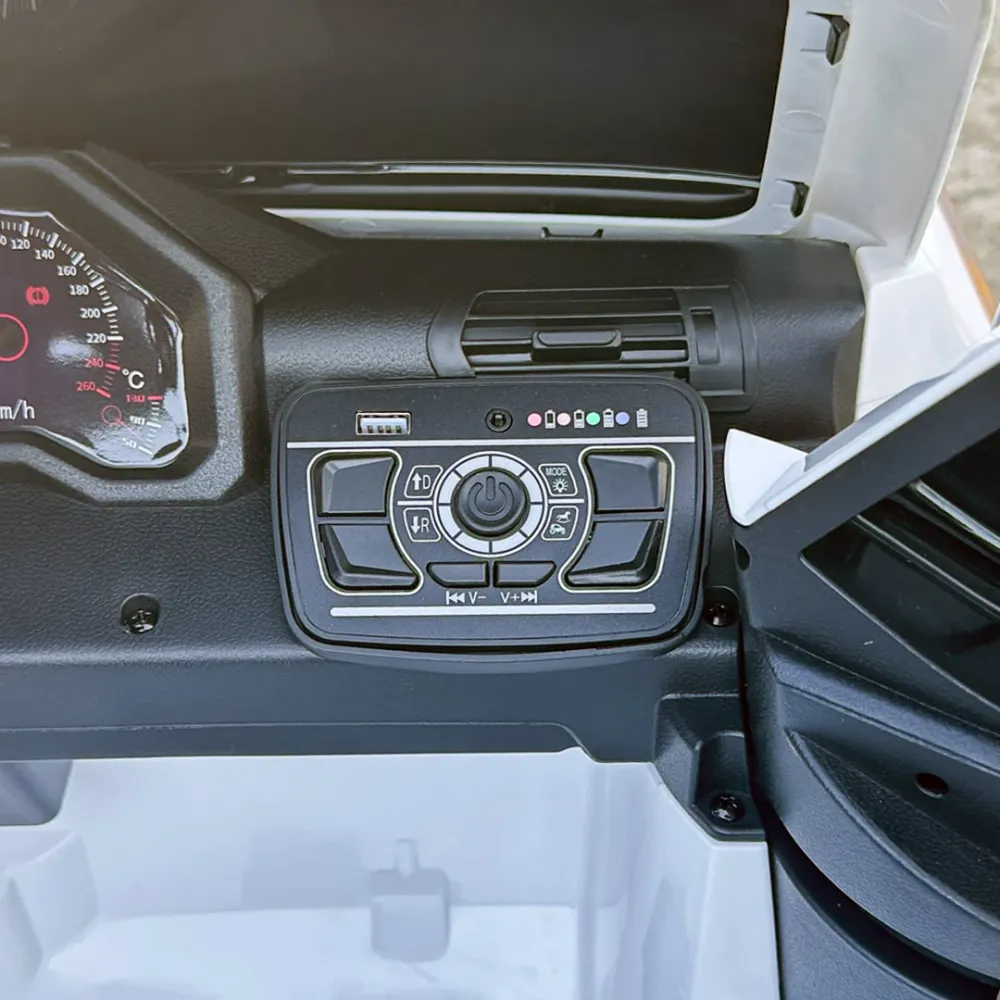 Toyota Land Cruiser elektrisk barnebil – 2 seter, 12V, 140W - 2-6år