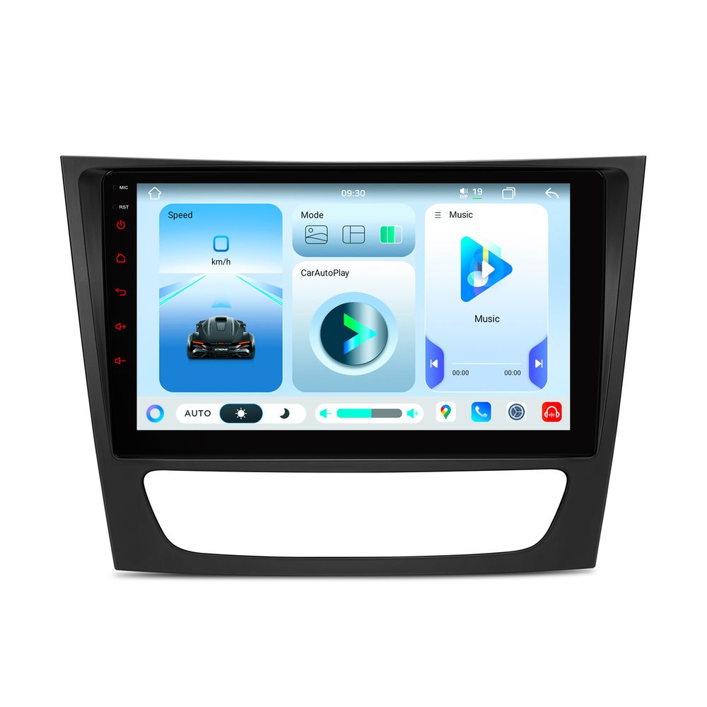 Mercedes E-klasse W211 CLS W219 9 tommer Android 14