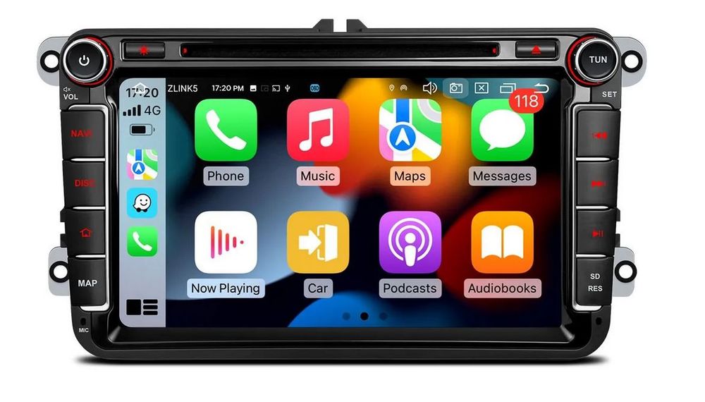 Kraftig Spesialspiller til Volkswagen DAB+ Android 12.0